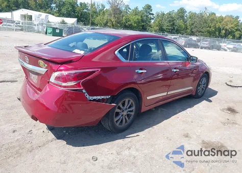 2015 Nissan Altima 2.5 S из США, поврежденный, VIN 1N4AL3AP0FN347693